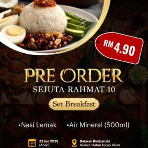 PRE-ORDER-02 : Set Breakfast (AHAD - 22 JUN 2025 )