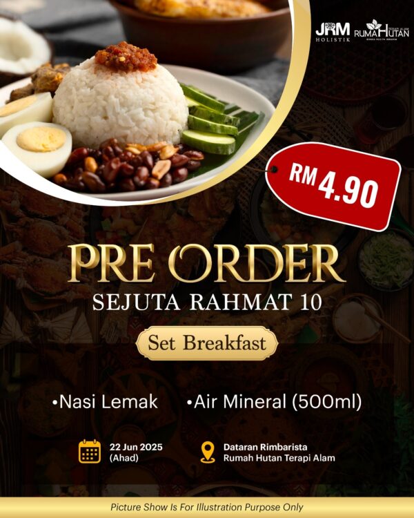 PRE-ORDER-02 : Set Breakfast (AHAD - 22 JUN 2025 )