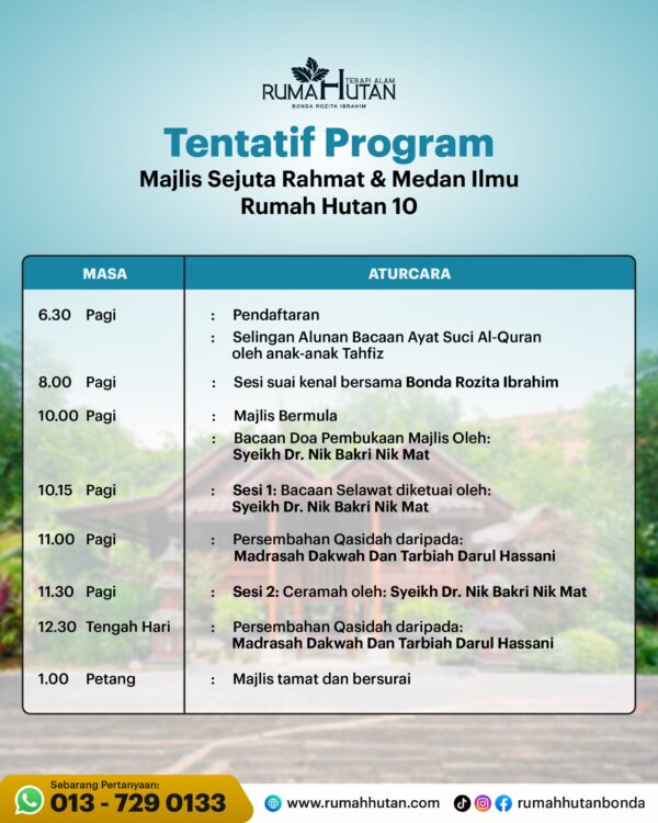 PRE-ORDER-01 : Set Dinner - Makan Malam (Sabtu - 21 JUN 2025) - Image 4