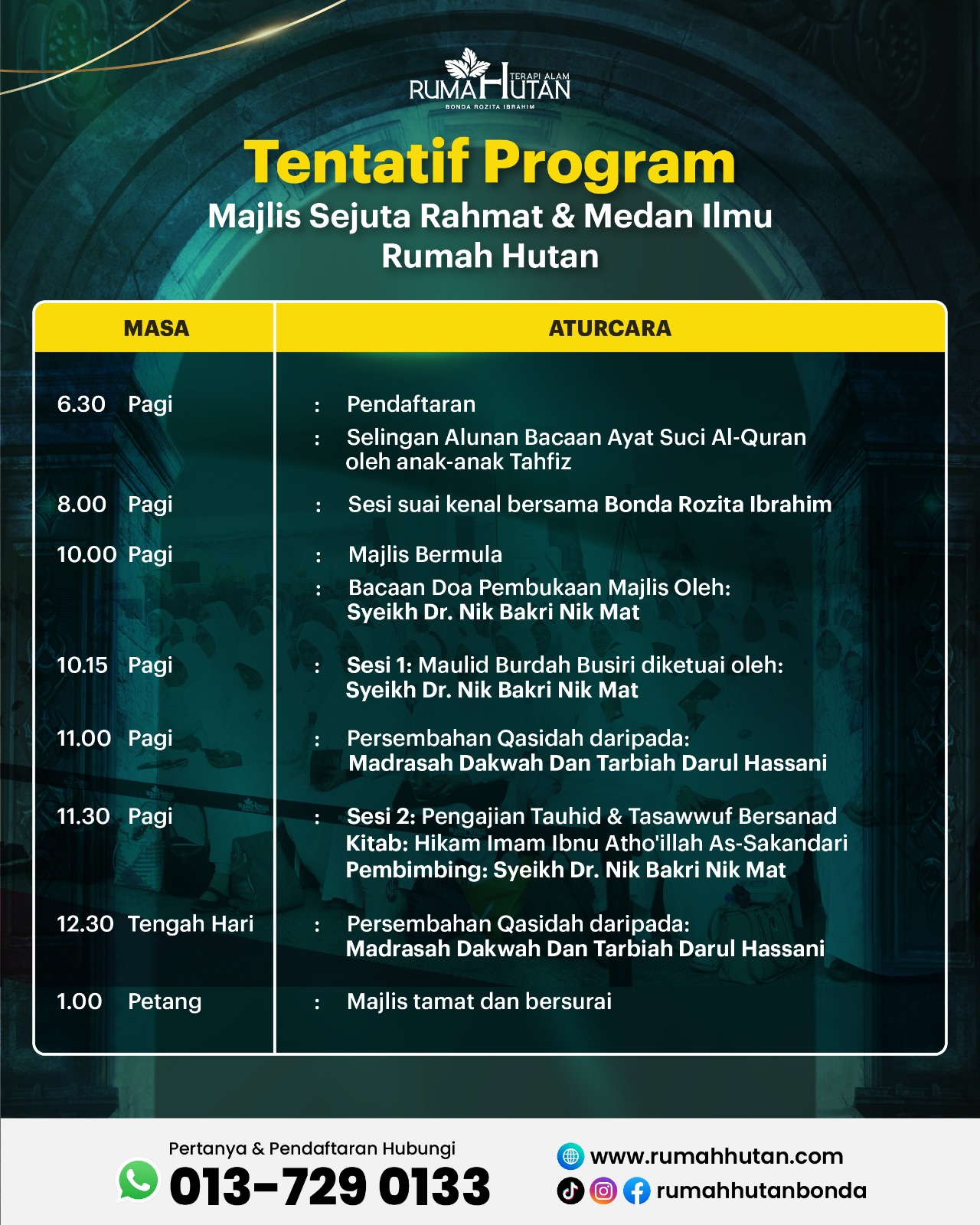 PRE-ORDER-01 : Set Dinner - Makan Malam (SABTU - 25 Julai 2026) - Image 3