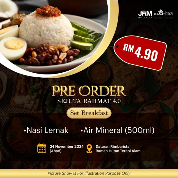 PRE-ORDER : Set Breakfast (Ahad - 24 November )