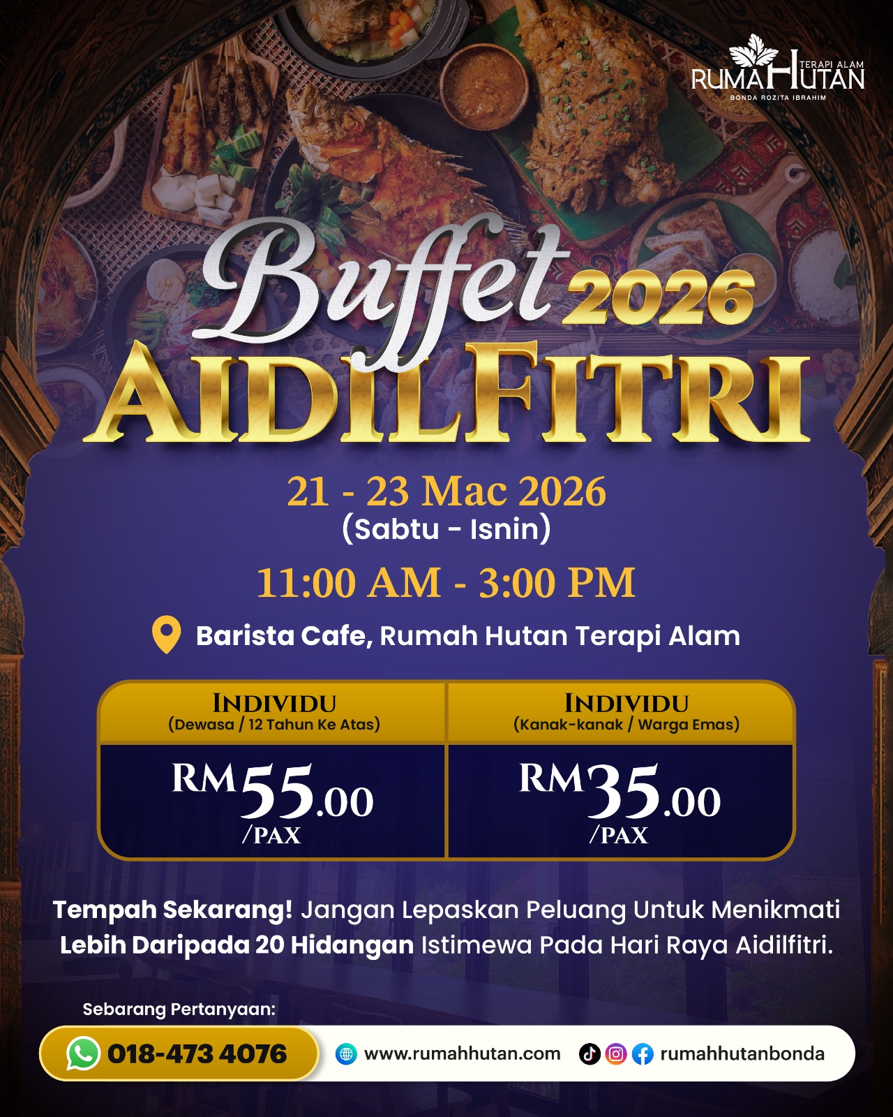 BUFFET AIDILFITRI 2026